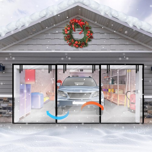 Garage insulated door - insulated, curtain