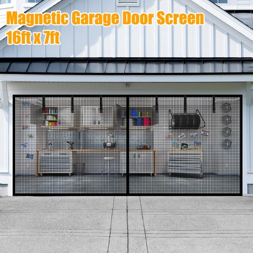 Magnetic screen door heavy - screen,